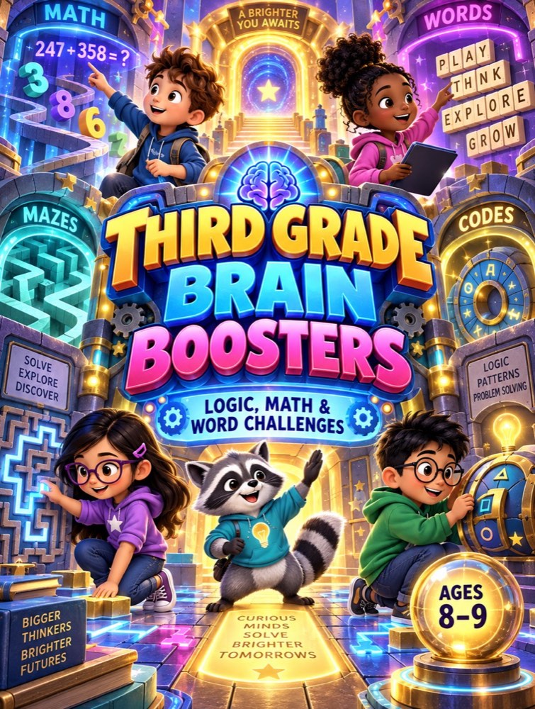 Third Grade Brain Boosters cover